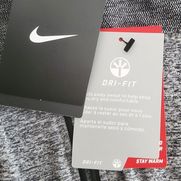 Nike Women's Dri-Fit 1/2 Zip Pullover Running Top | NWT | XS | Two-Toned Gray - Picture 11 of 12